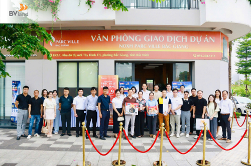 NOXH Parc Ville Bắc Giang ghi nhận sự quan tâm lớn trong ngày đầu tiếp nhận hồ sơ 